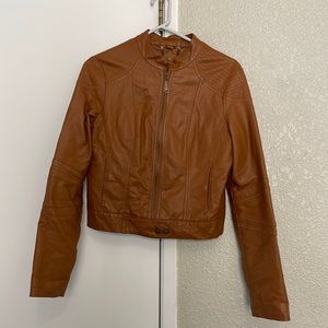 Joujou size sm faux leather jacket